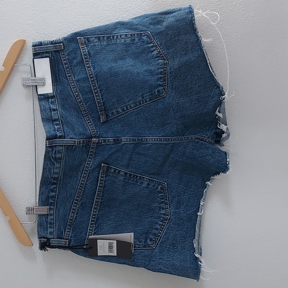 Re/Done Originals 90's Low Slung Short en Bleu Mere Sz 31 NWT - Picture 13 of 16